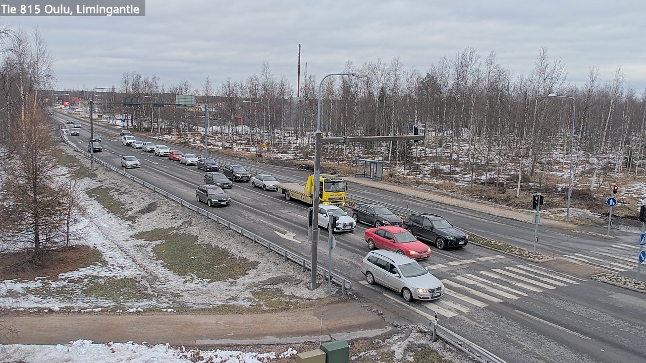 Weather Camera Image Road 815 Oulu, Limingantie, Oulu, Pohjois-Pohjanmaa