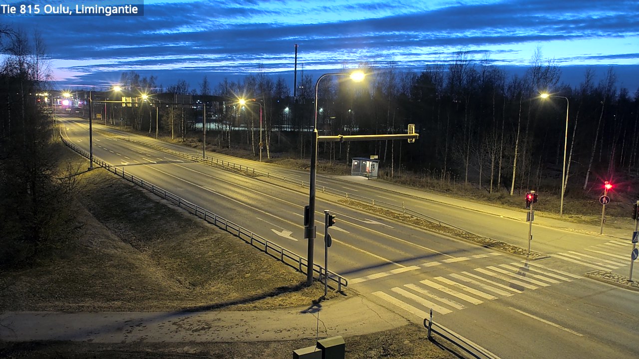 Weather Camera Image Road 815 Oulu, Limingantie, Oulu, Pohjois-Pohjanmaa