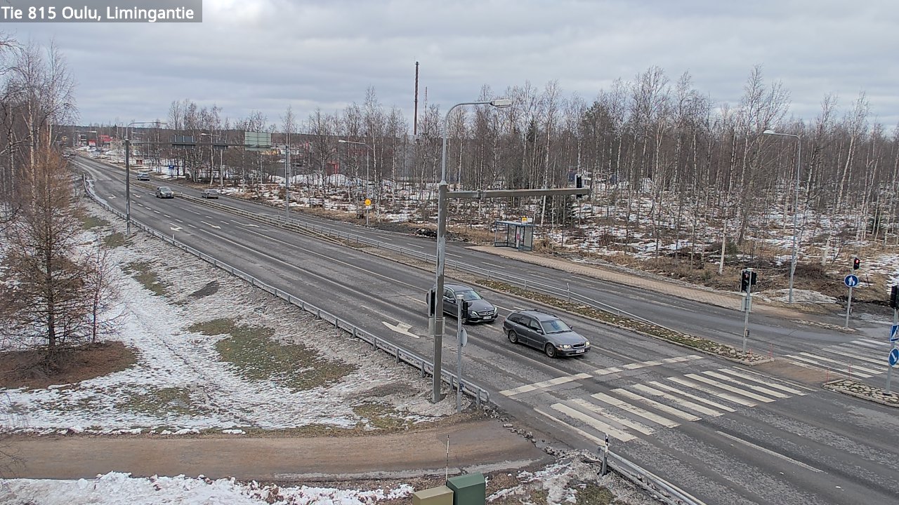Weather Camera Image Road 815 Oulu, Limingantie, Oulu, Pohjois-Pohjanmaa