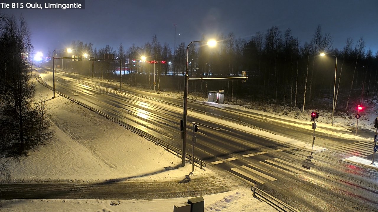 Weather Camera Image Road 815 Oulu, Limingantie, Oulu, Pohjois-Pohjanmaa