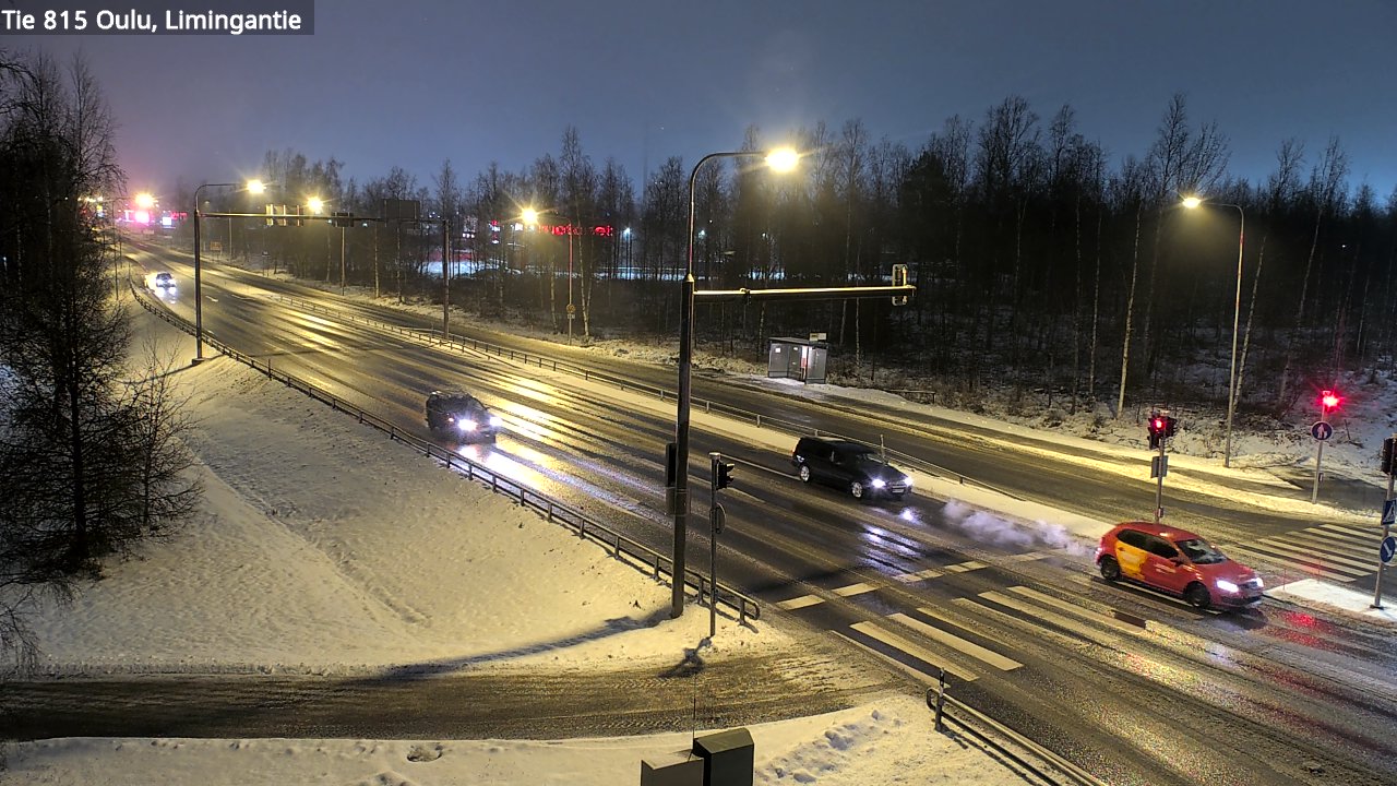 Weather Camera Image Road 815 Oulu, Limingantie, Oulu, Pohjois-Pohjanmaa