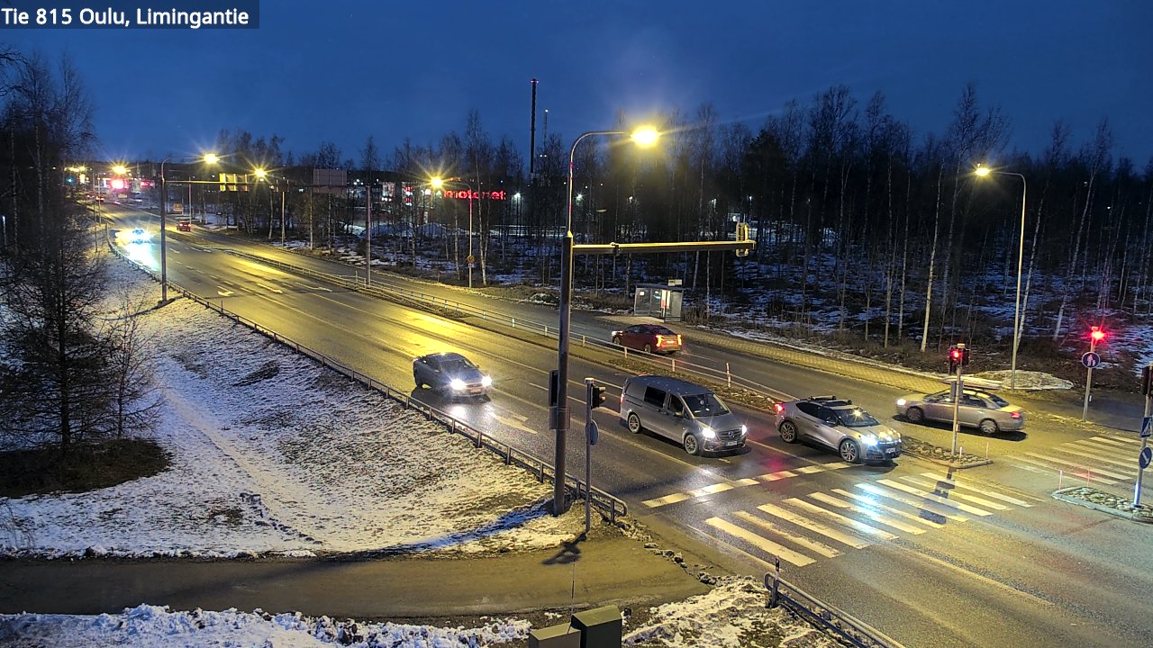 Kelikamerat Kuva Tie 815 Oulu, Limingantie, Oulu, Pohjois-Pohjanmaa