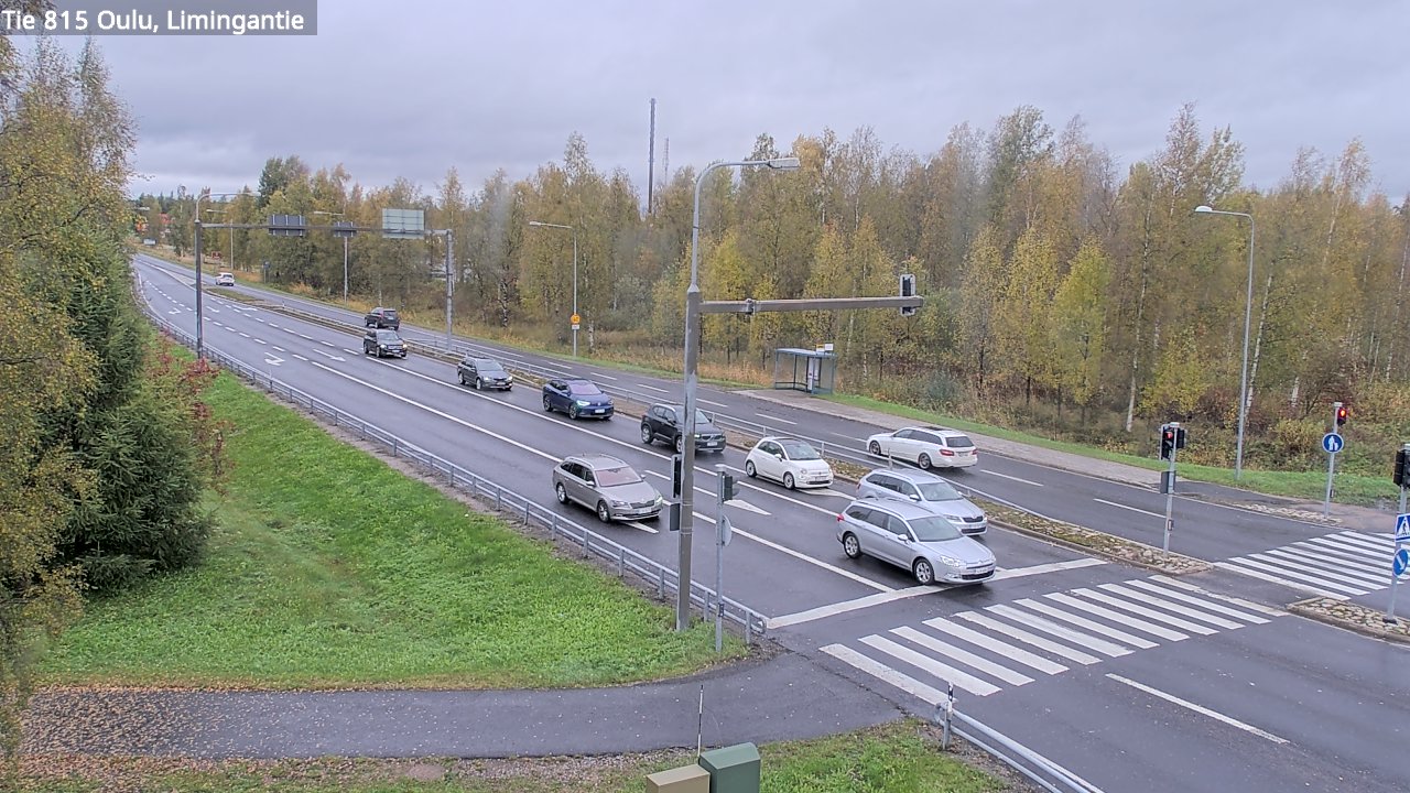 Weather Camera Image Väg 815 Oleåborg, Limingantie, Oulu, Pohjois-Pohjanmaa