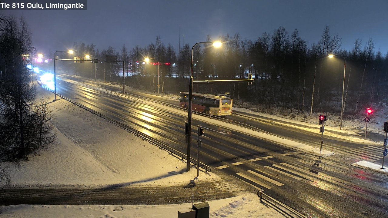 Weather Camera Image Road 815 Oulu, Limingantie, Oulu, Pohjois-Pohjanmaa