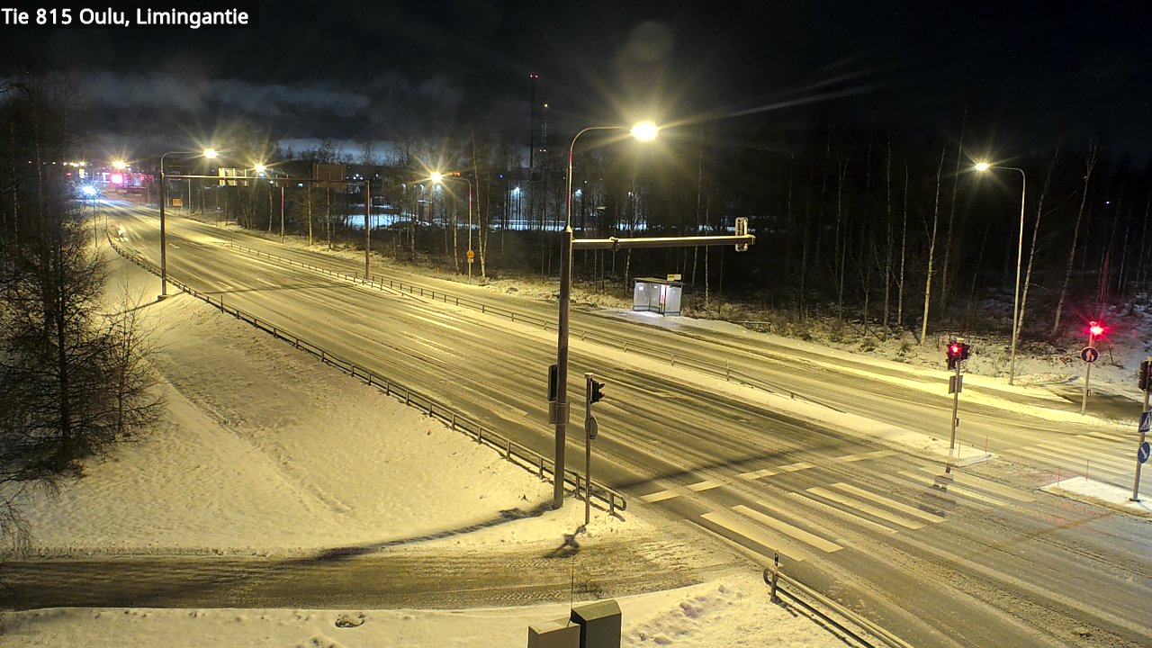Weather Camera Image Road 815 Oulu, Limingantie, Oulu, Pohjois-Pohjanmaa