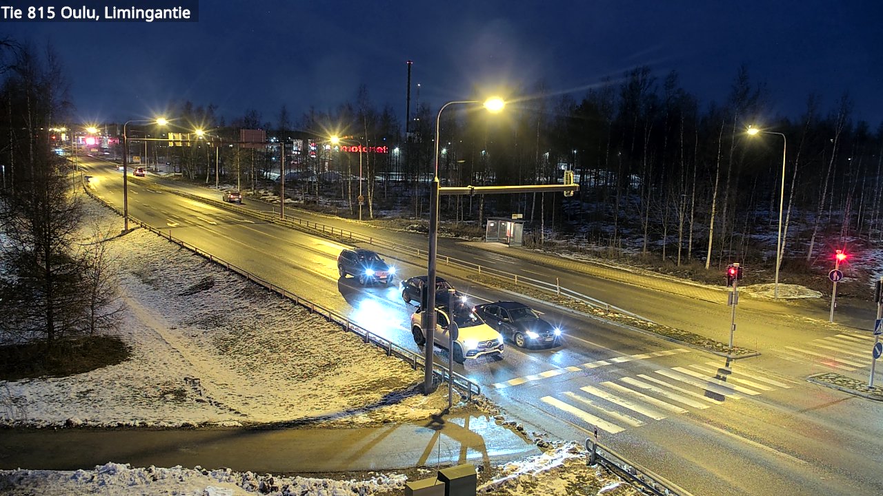 Kelikamerat Kuva Tie 815 Oulu, Limingantie, Oulu, Pohjois-Pohjanmaa