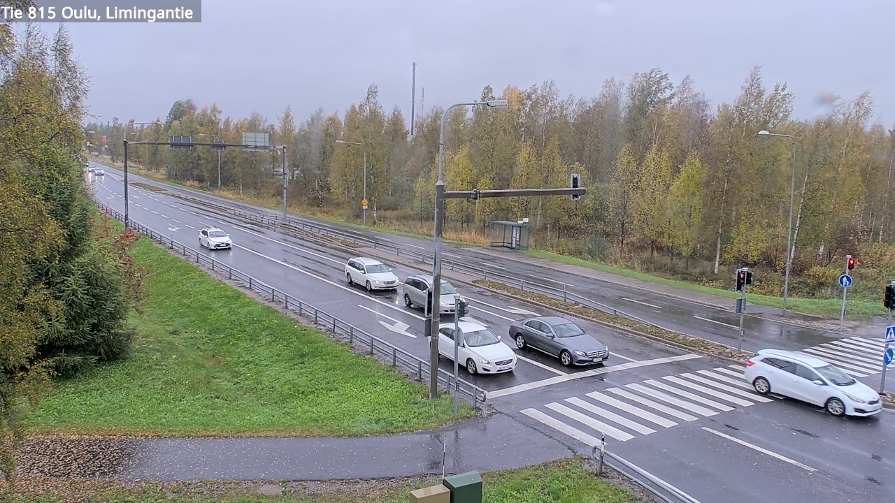 Weather Camera Image Väg 815 Oleåborg, Limingantie, Oulu, Pohjois-Pohjanmaa
