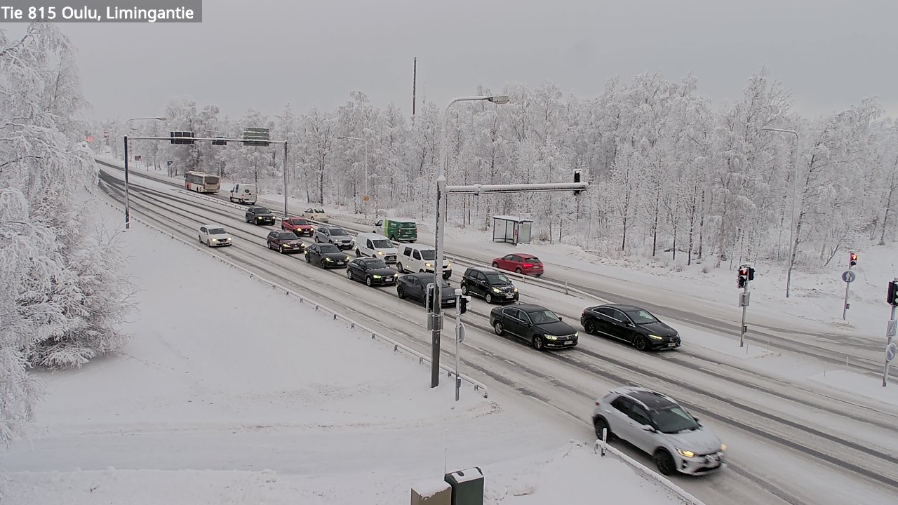 Weather Camera Image Road 815 Oulu, Limingantie, Oulu, Pohjois-Pohjanmaa