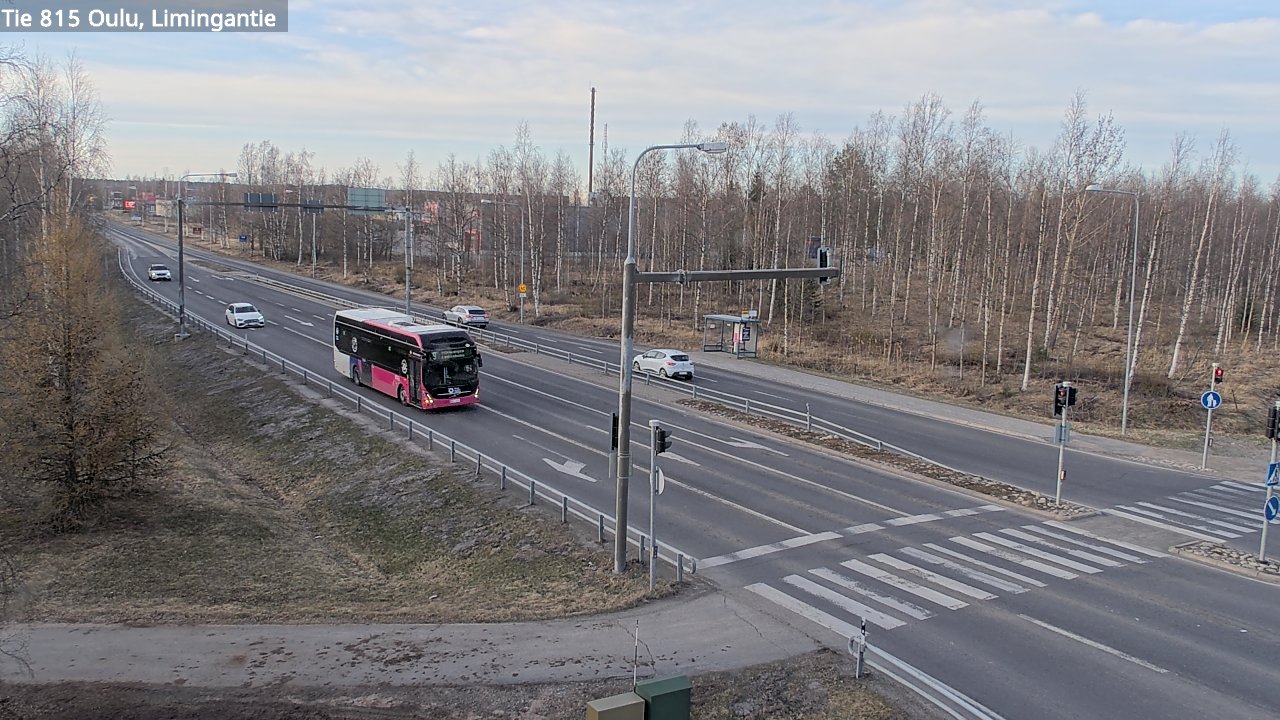 Weather Camera Image Road 815 Oulu, Limingantie, Oulu, Pohjois-Pohjanmaa