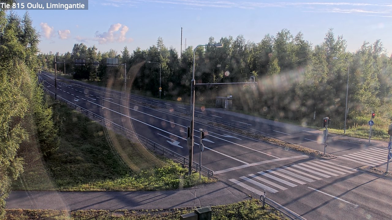 Weather Camera Image Road 815 Oulu, Limingantie, Oulu, Pohjois-Pohjanmaa
