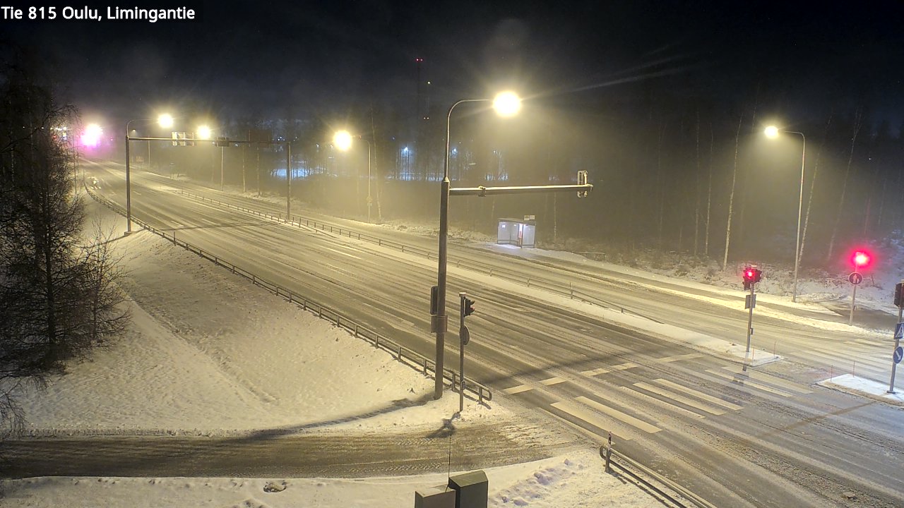 Weather Camera Image Road 815 Oulu, Limingantie, Oulu, Pohjois-Pohjanmaa