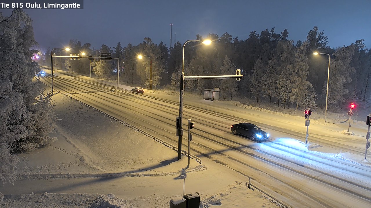 Weather Camera Image Road 815 Oulu, Limingantie, Oulu, Pohjois-Pohjanmaa