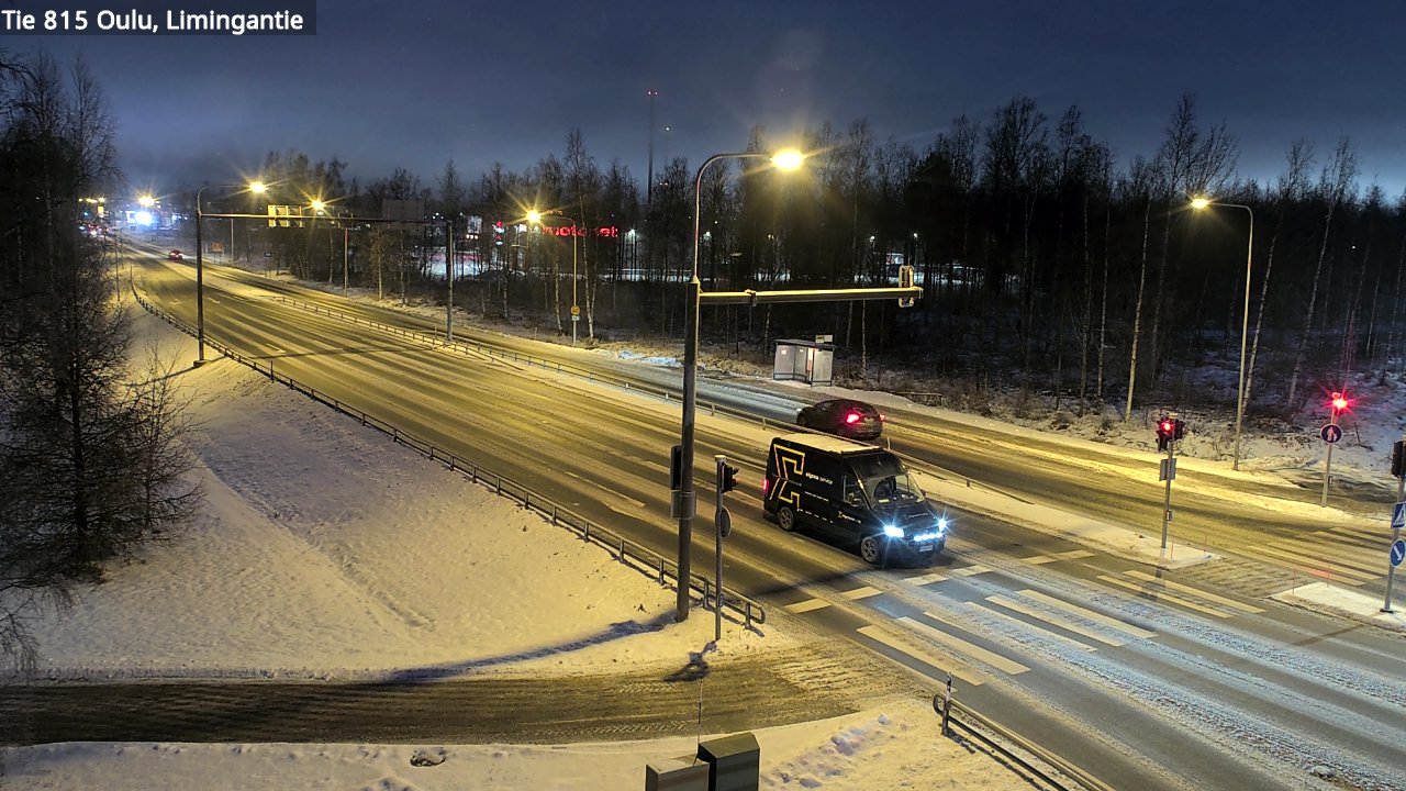 Weather Camera Image Road 815 Oulu, Limingantie, Oulu, Pohjois-Pohjanmaa