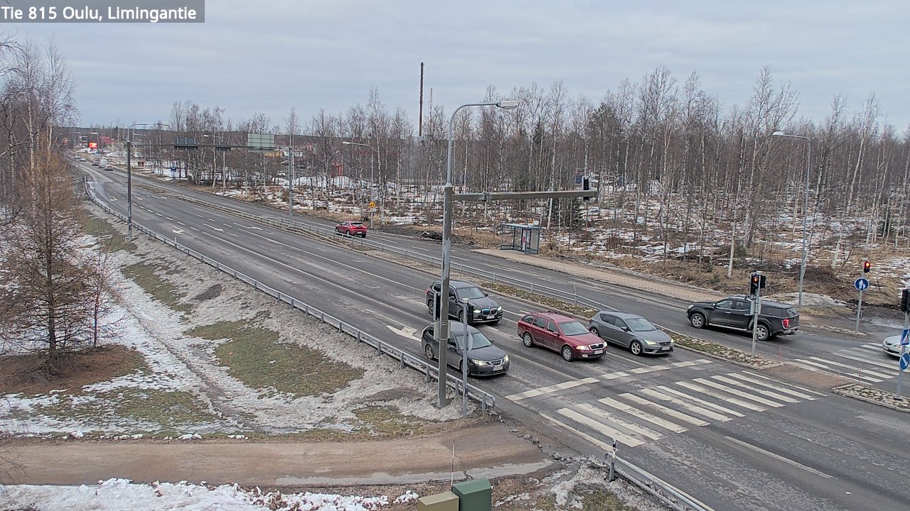 Weather Camera Image Road 815 Oulu, Limingantie, Oulu, Pohjois-Pohjanmaa