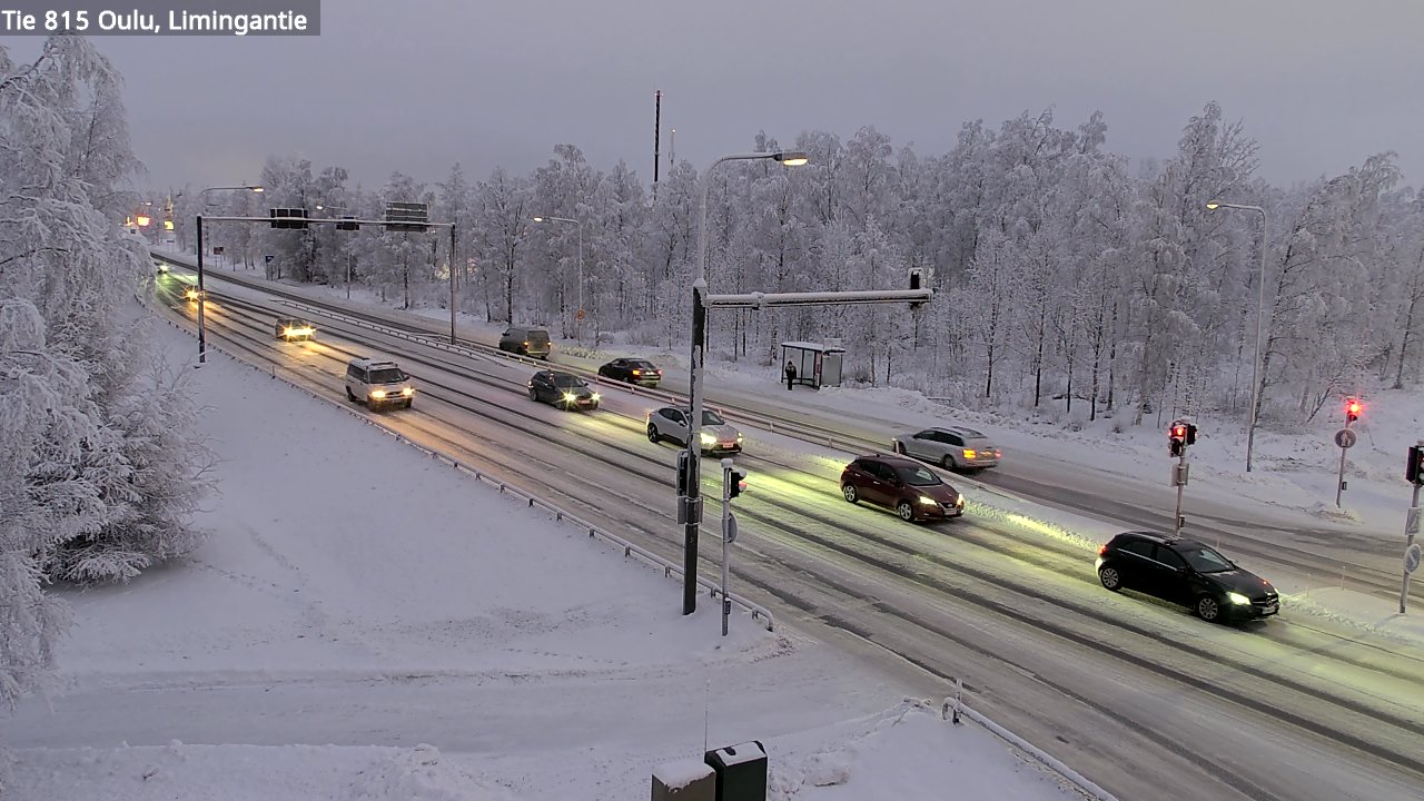 Weather Camera Image Road 815 Oulu, Limingantie, Oulu, Pohjois-Pohjanmaa