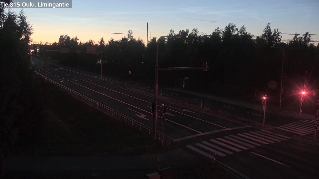 Kelikamerat Kuva Tie 815 Oulu, Limingantie, Oulu, Pohjois-Pohjanmaa