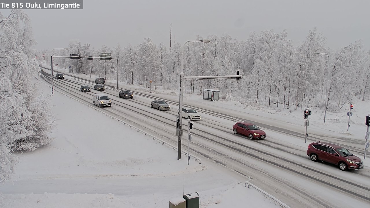Weather Camera Image Road 815 Oulu, Limingantie, Oulu, Pohjois-Pohjanmaa