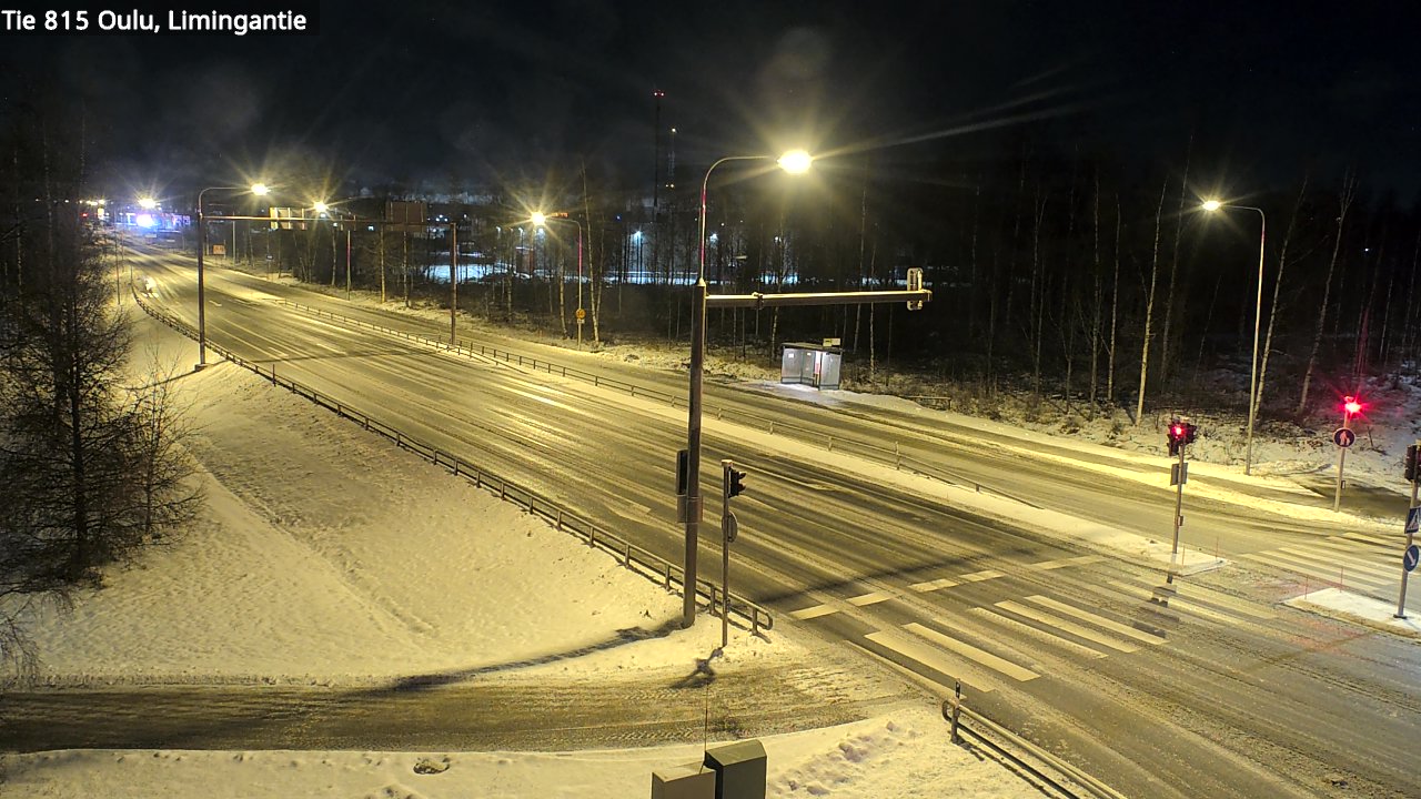 Weather Camera Image Road 815 Oulu, Limingantie, Oulu, Pohjois-Pohjanmaa