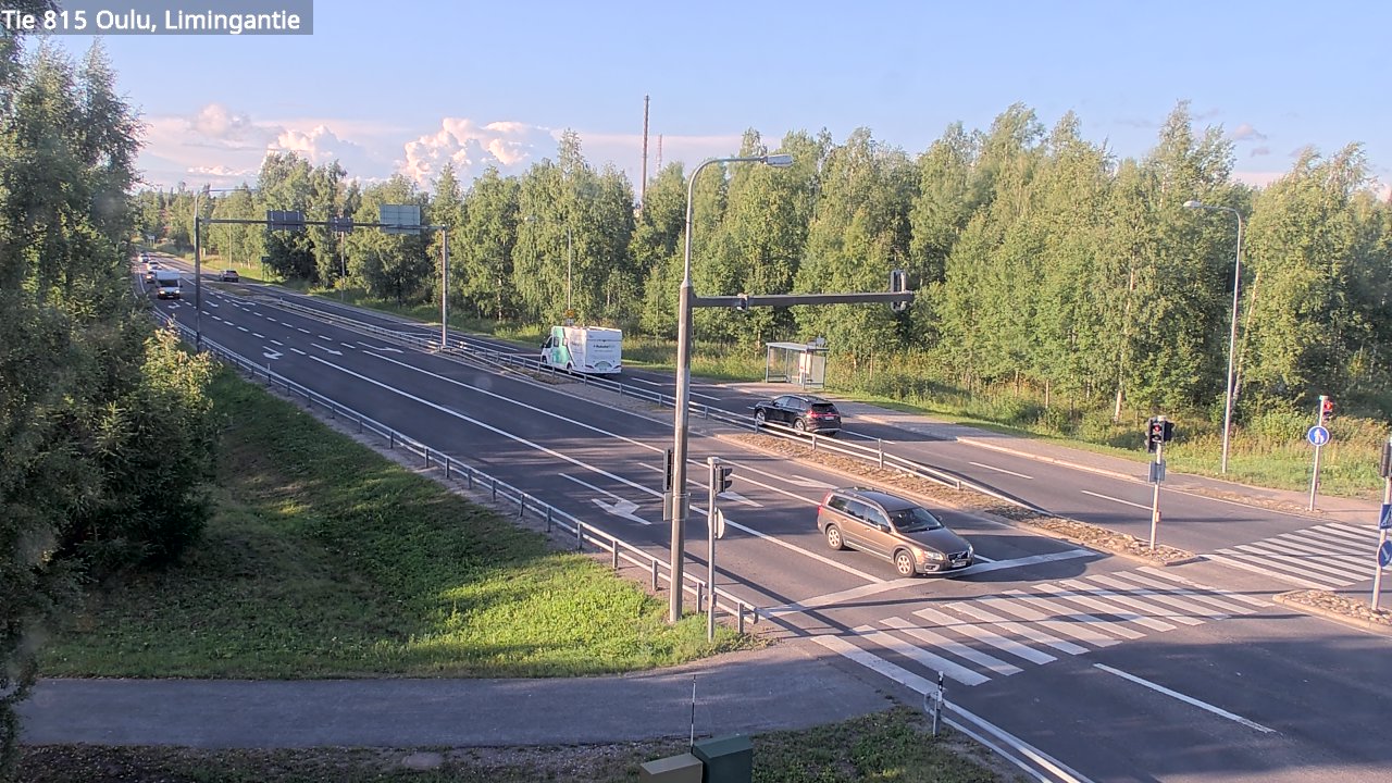 Kelikamerat Kuva Tie 815 Oulu, Limingantie, Oulu, Pohjois-Pohjanmaa