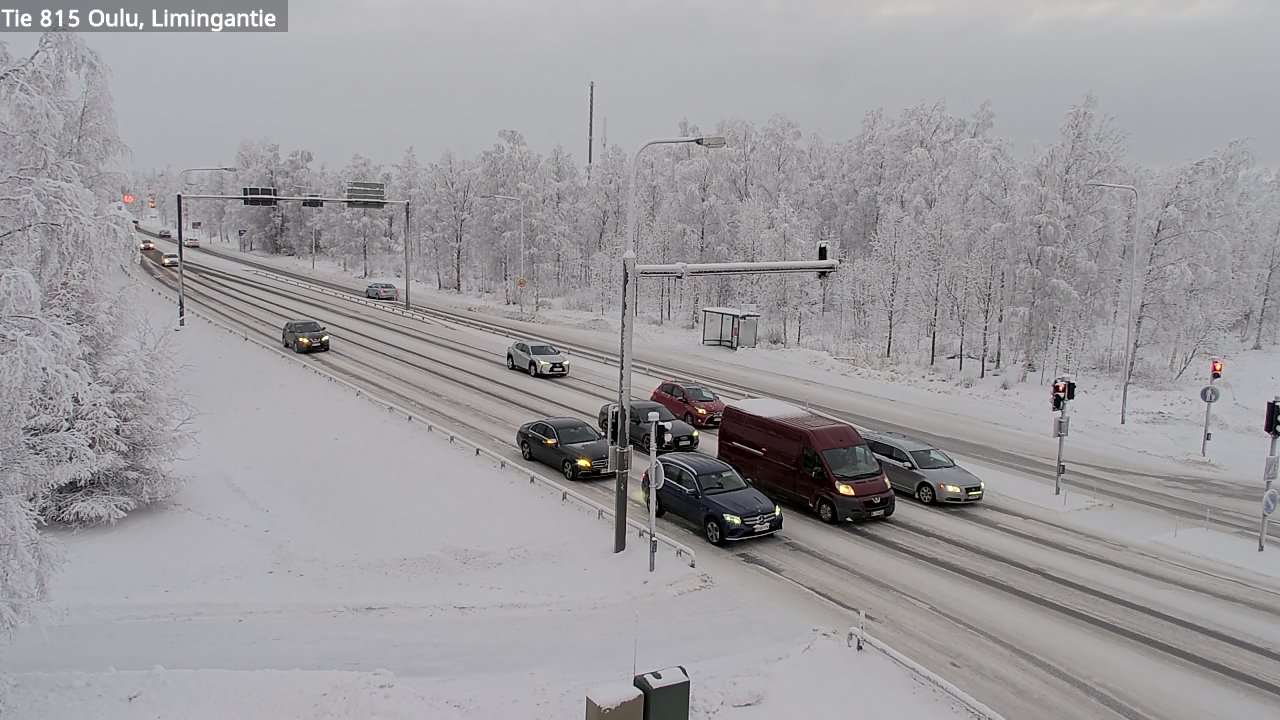 Weather Camera Image Road 815 Oulu, Limingantie, Oulu, Pohjois-Pohjanmaa