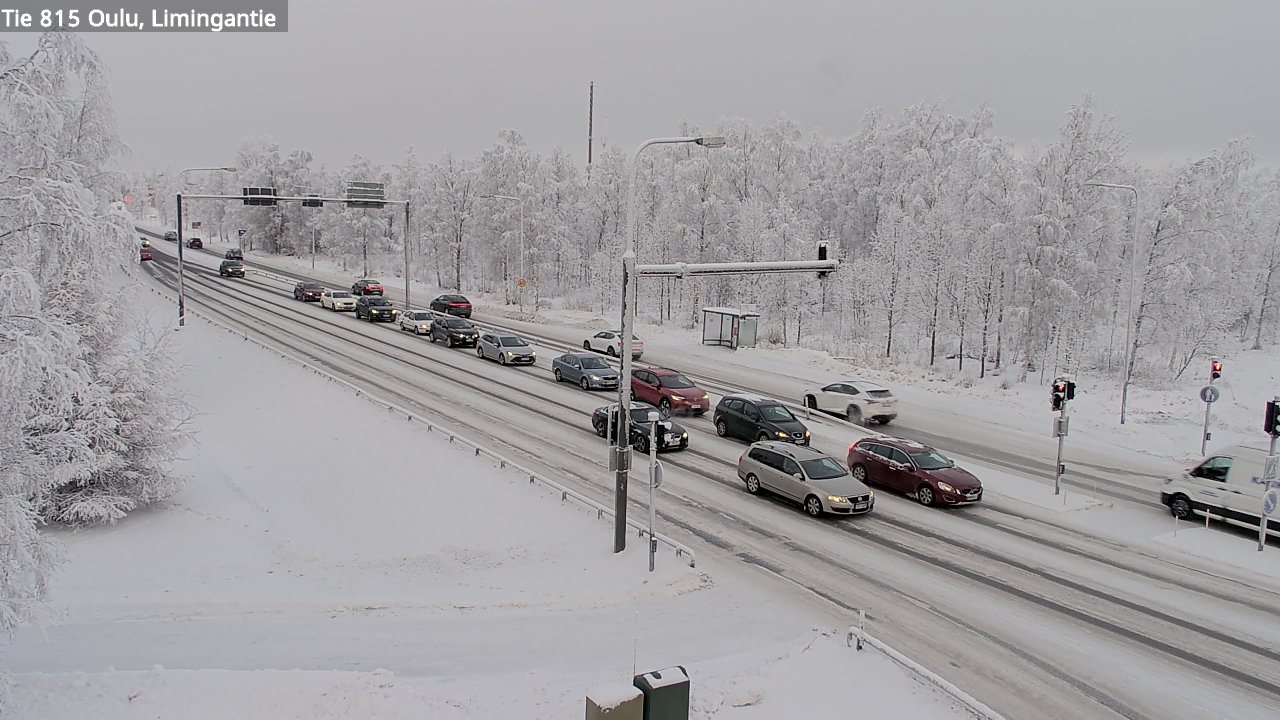 Weather Camera Image Road 815 Oulu, Limingantie, Oulu, Pohjois-Pohjanmaa