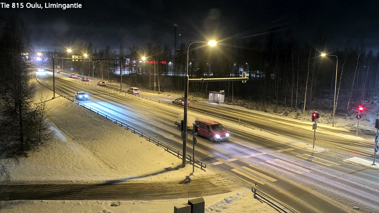 Weather Camera Image Road 815 Oulu, Limingantie, Oulu, Pohjois-Pohjanmaa