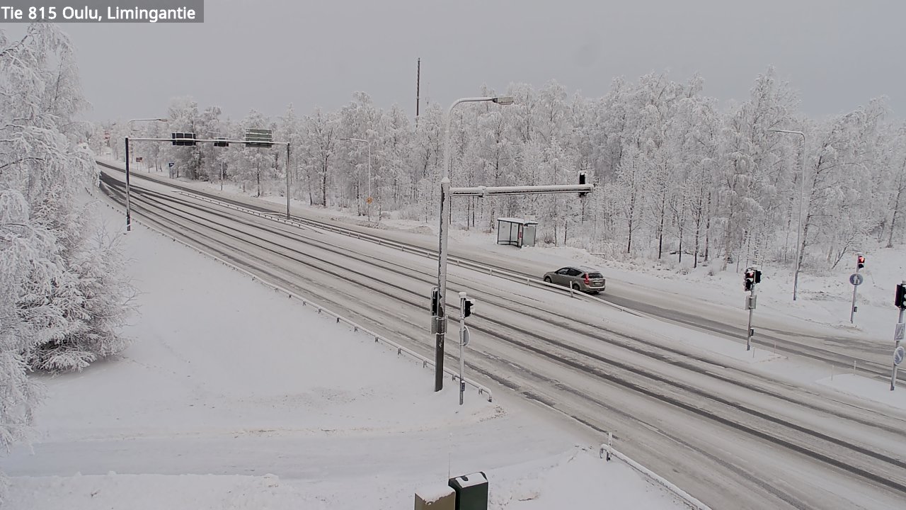 Weather Camera Image Road 815 Oulu, Limingantie, Oulu, Pohjois-Pohjanmaa