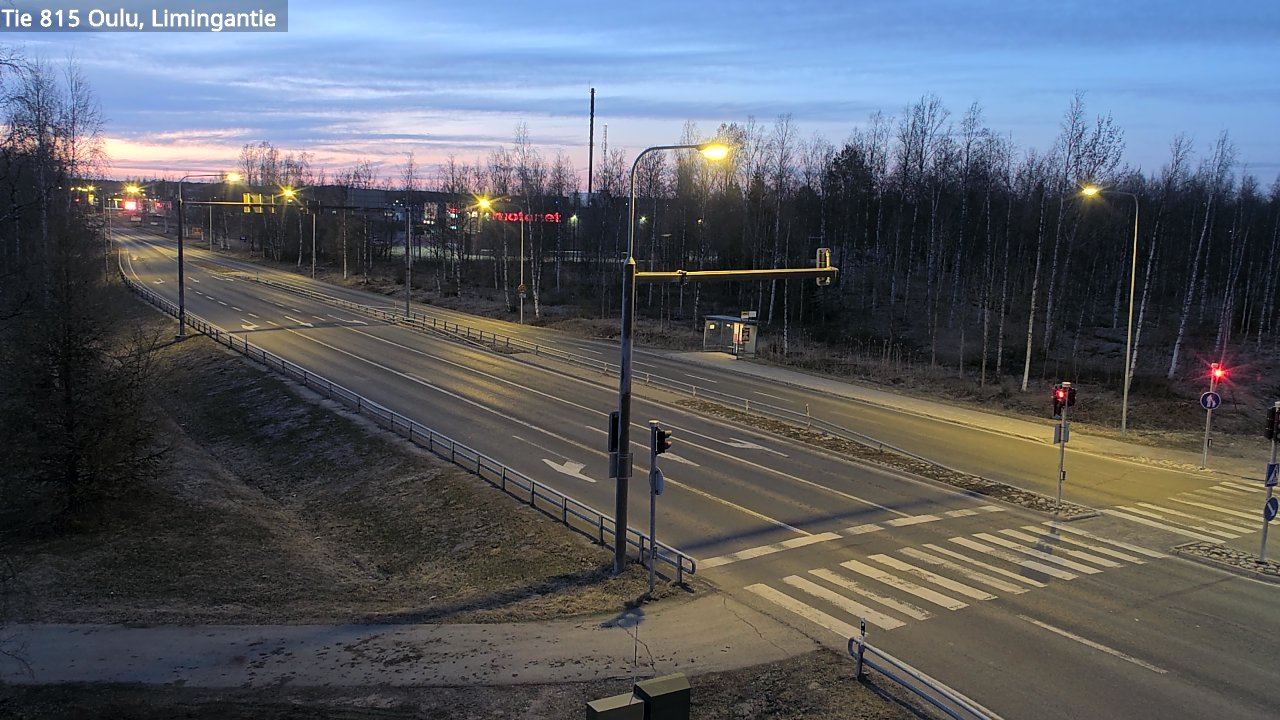 Weather Camera Image Road 815 Oulu, Limingantie, Oulu, Pohjois-Pohjanmaa