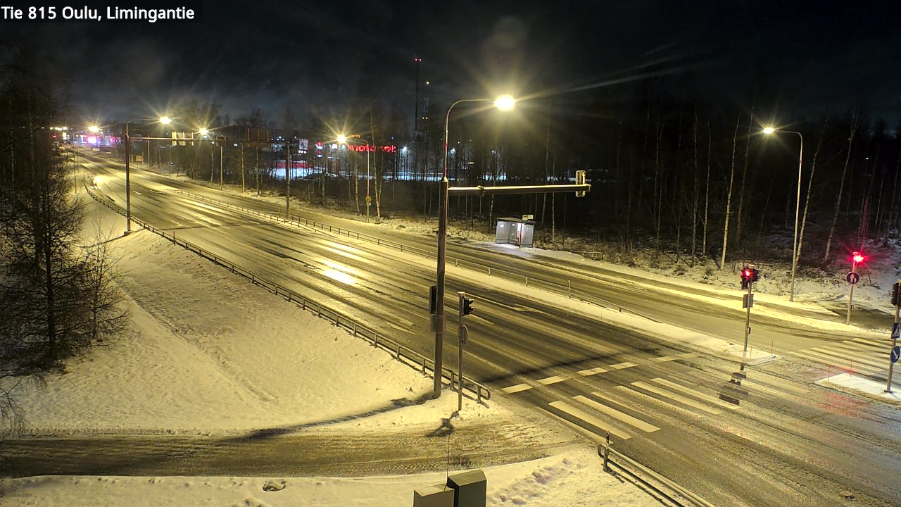 Weather Camera Image Road 815 Oulu, Limingantie, Oulu, Pohjois-Pohjanmaa