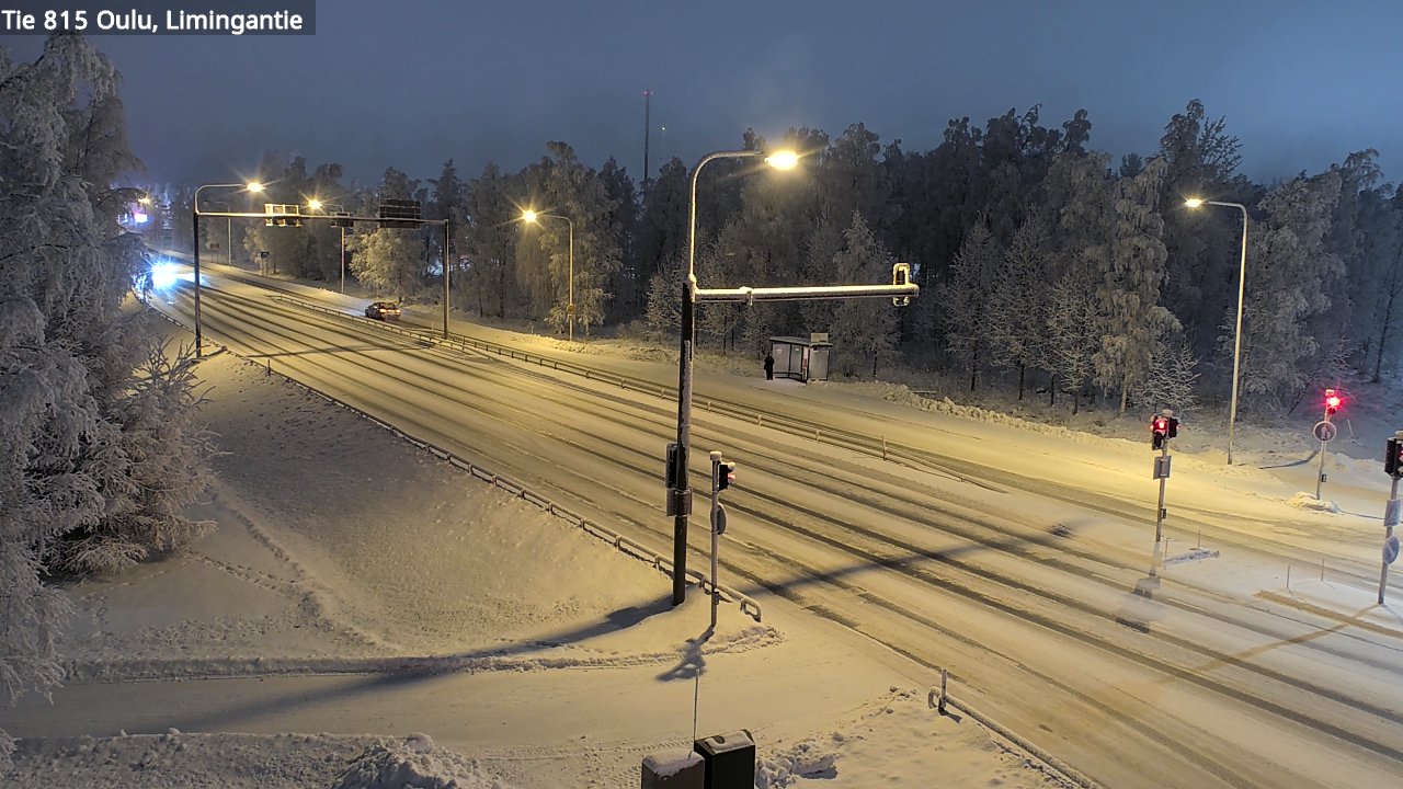 Weather Camera Image Road 815 Oulu, Limingantie, Oulu, Pohjois-Pohjanmaa