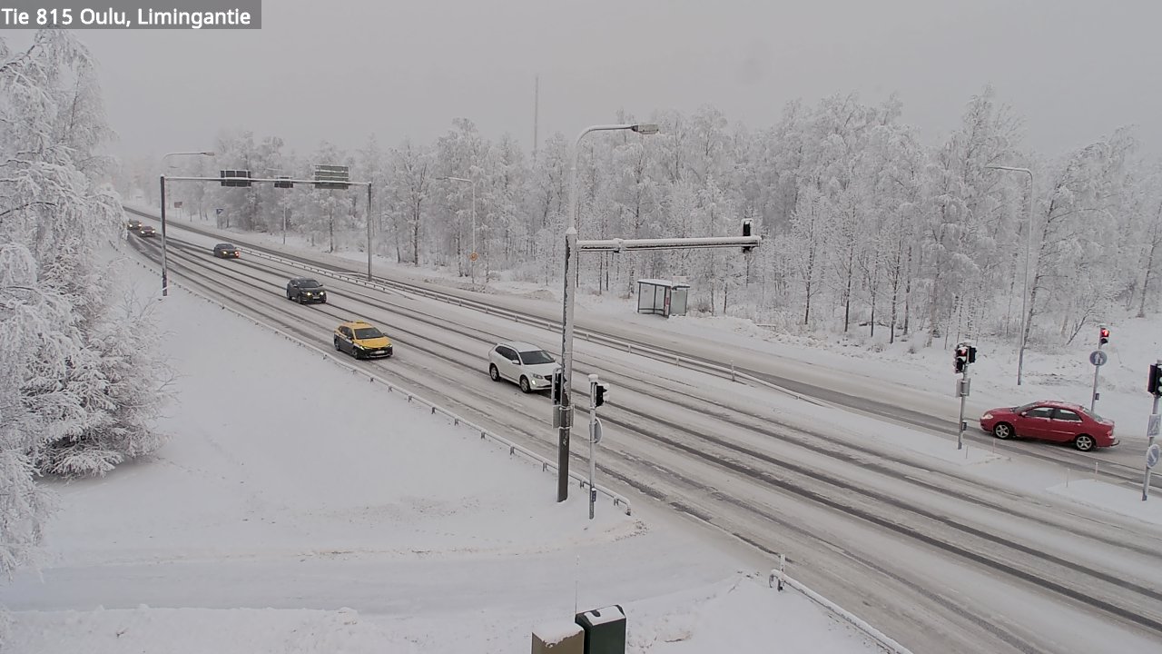 Weather Camera Image Road 815 Oulu, Limingantie, Oulu, Pohjois-Pohjanmaa