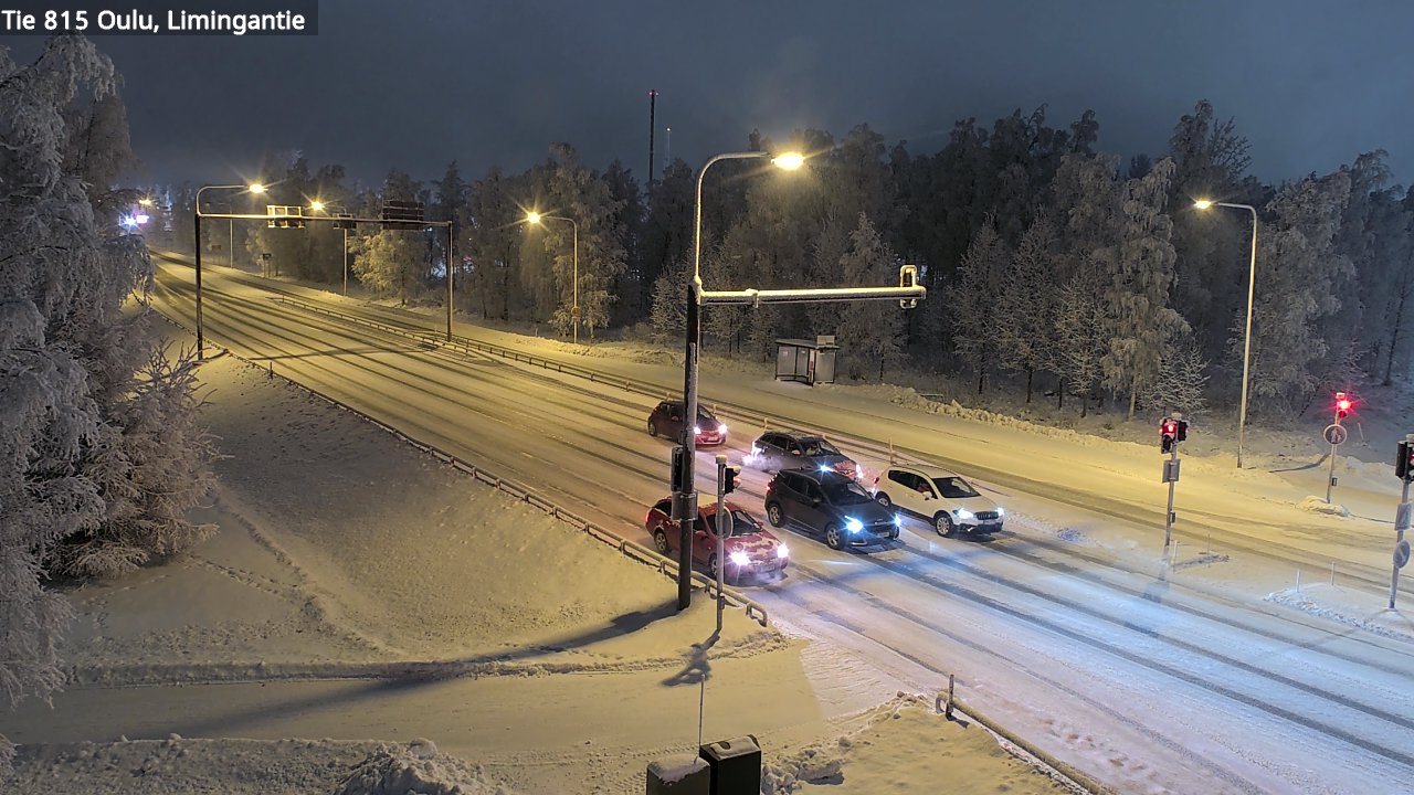 Weather Camera Image Road 815 Oulu, Limingantie, Oulu, Pohjois-Pohjanmaa