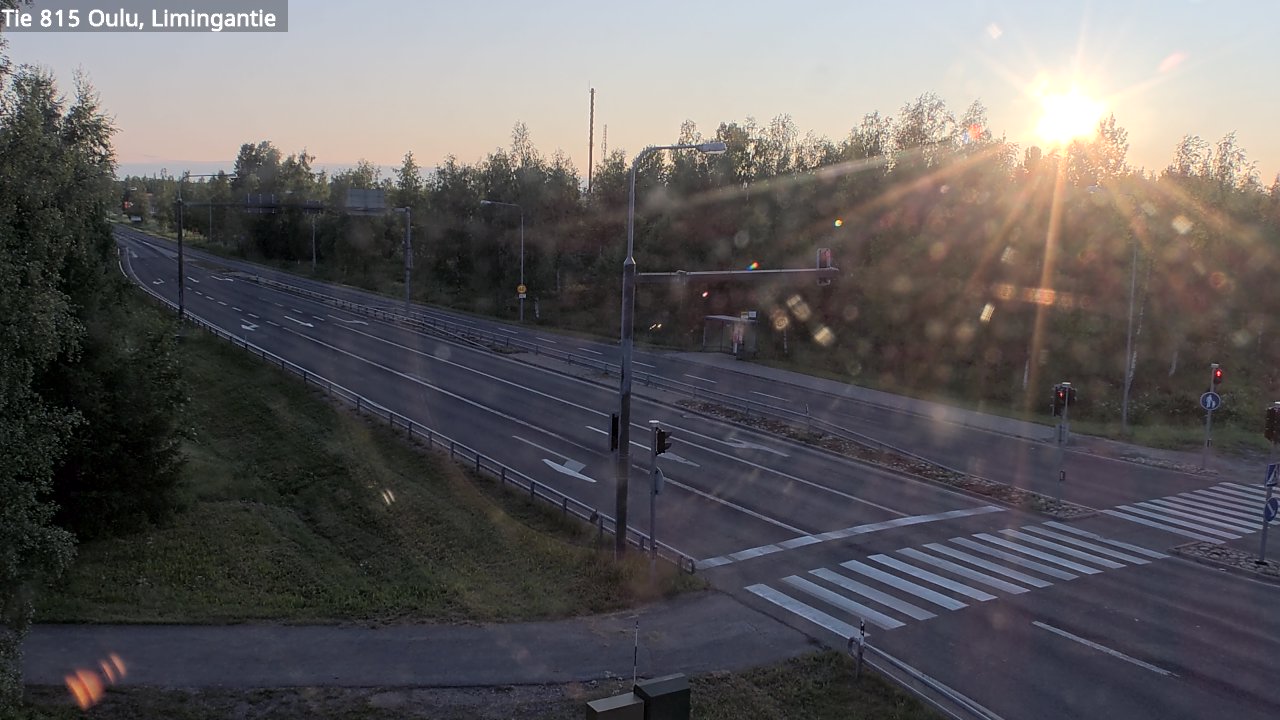 Weather Camera Image Road 815 Oulu, Limingantie, Oulu, Pohjois-Pohjanmaa