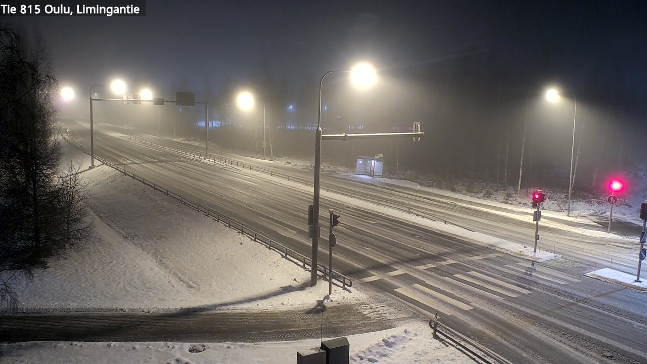 Weather Camera Image Road 815 Oulu, Limingantie, Oulu, Pohjois-Pohjanmaa