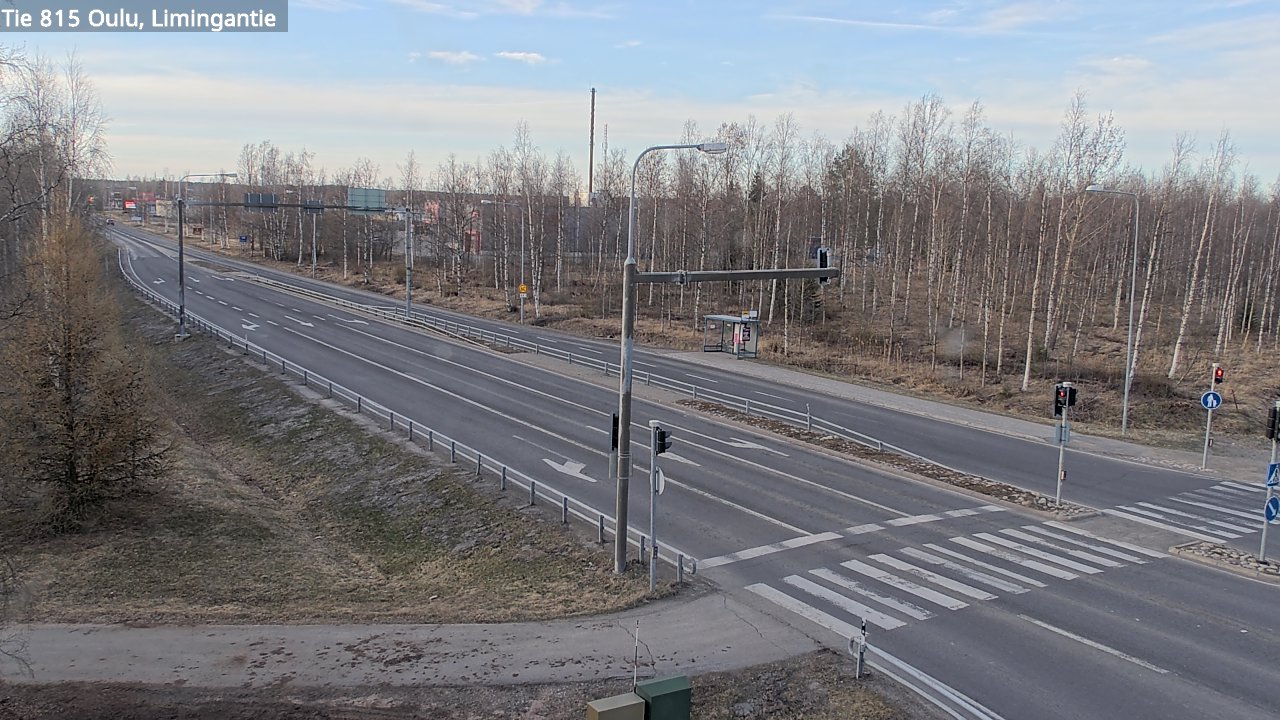 Weather Camera Image Road 815 Oulu, Limingantie, Oulu, Pohjois-Pohjanmaa