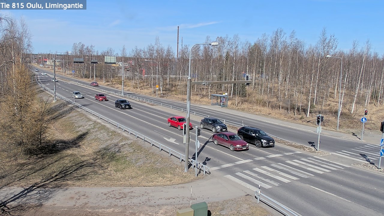 Weather Camera Image Road 815 Oulu, Limingantie, Oulu, Pohjois-Pohjanmaa