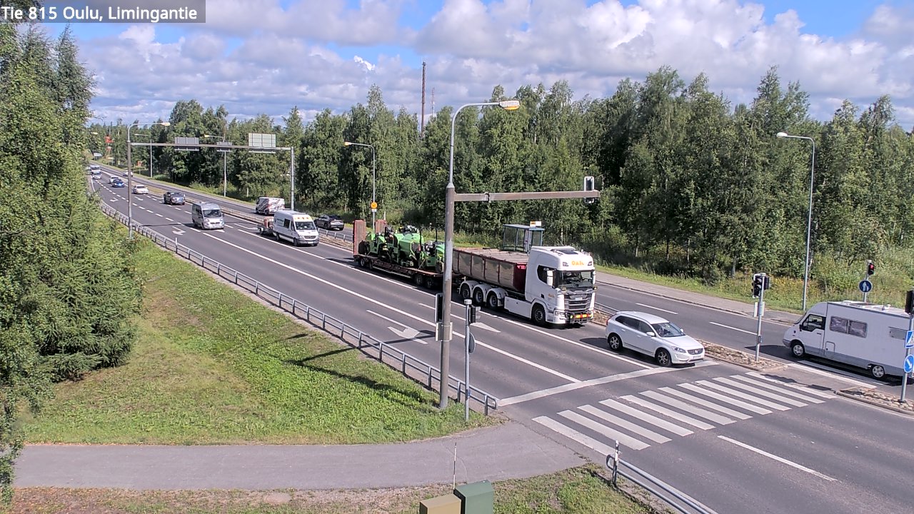 Kelikamerat Kuva Tie 815 Oulu, Limingantie, Oulu, Pohjois-Pohjanmaa