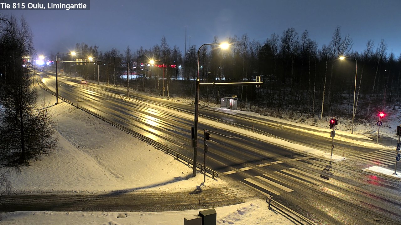 Weather Camera Image Road 815 Oulu, Limingantie, Oulu, Pohjois-Pohjanmaa