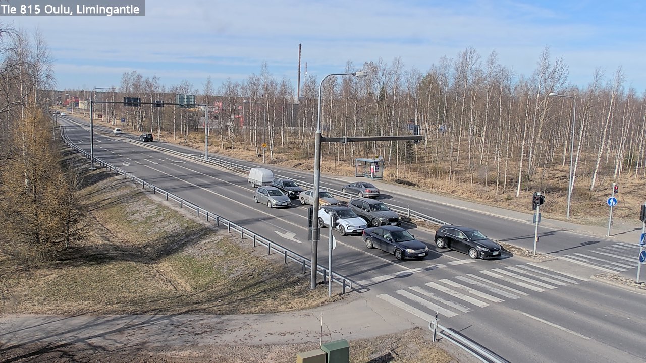 Weather Camera Image Road 815 Oulu, Limingantie, Oulu, Pohjois-Pohjanmaa