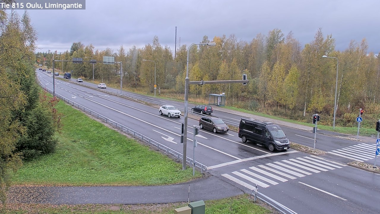 Weather Camera Image Väg 815 Oleåborg, Limingantie, Oulu, Pohjois-Pohjanmaa