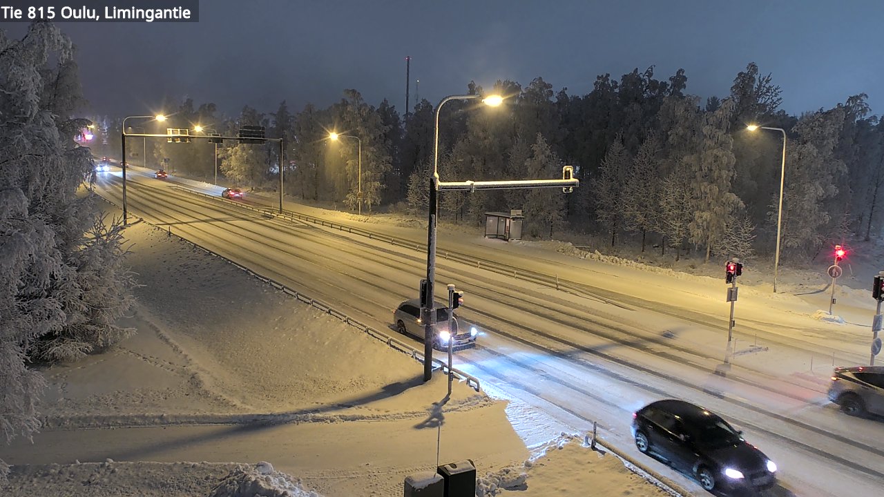 Weather Camera Image Road 815 Oulu, Limingantie, Oulu, Pohjois-Pohjanmaa
