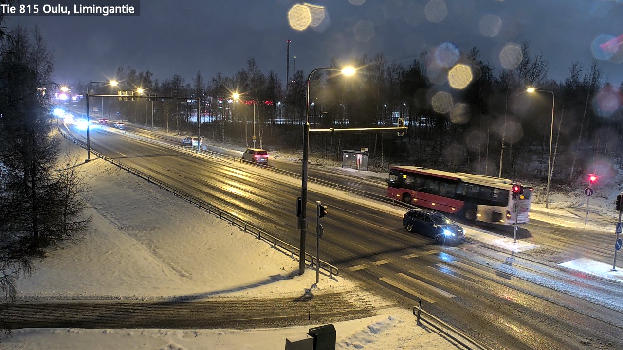 Weather Camera Image Road 815 Oulu, Limingantie, Oulu, Pohjois-Pohjanmaa