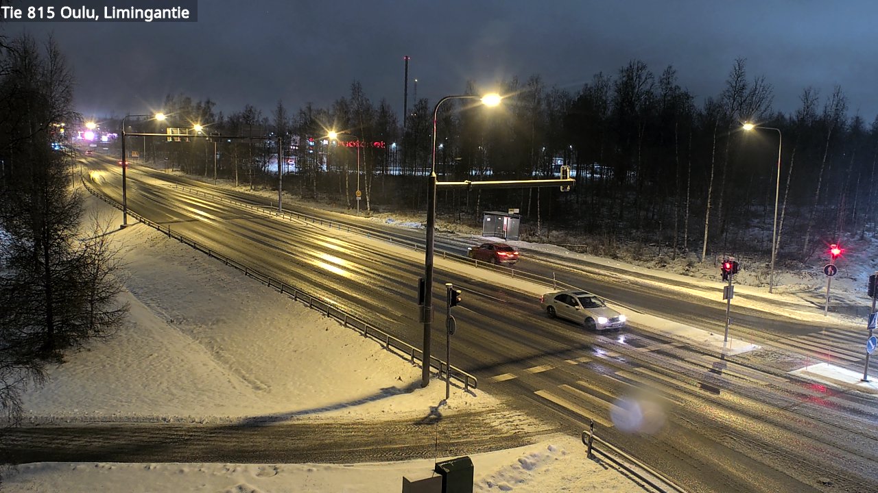 Weather Camera Image Road 815 Oulu, Limingantie, Oulu, Pohjois-Pohjanmaa