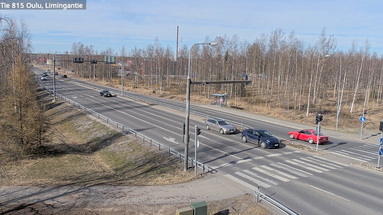 Weather Camera Image Road 815 Oulu, Limingantie, Oulu, Pohjois-Pohjanmaa