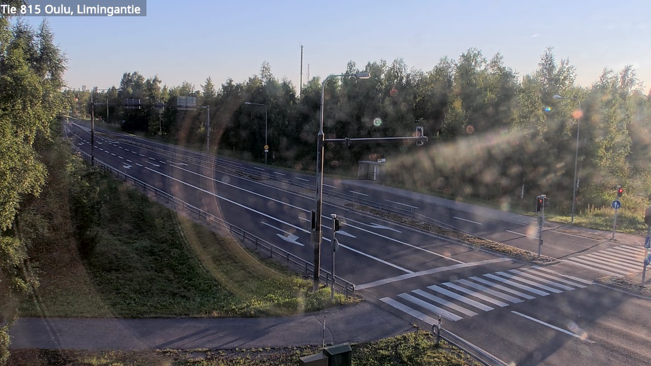 Weather Camera Image Road 815 Oulu, Limingantie, Oulu, Pohjois-Pohjanmaa