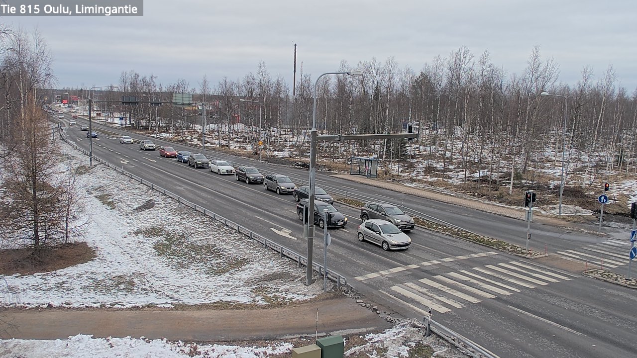 Weather Camera Image Road 815 Oulu, Limingantie, Oulu, Pohjois-Pohjanmaa