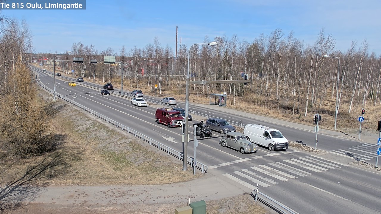 Weather Camera Image Road 815 Oulu, Limingantie, Oulu, Pohjois-Pohjanmaa