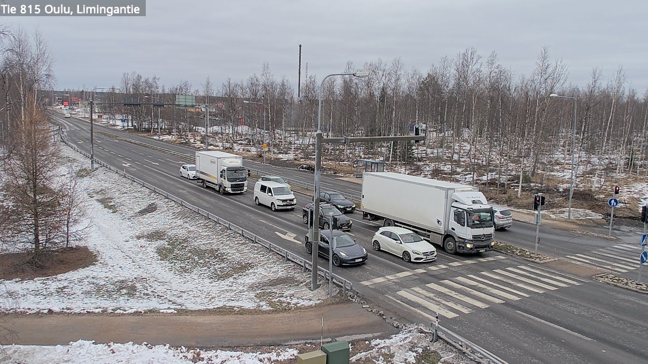 Weather Camera Image Road 815 Oulu, Limingantie, Oulu, Pohjois-Pohjanmaa