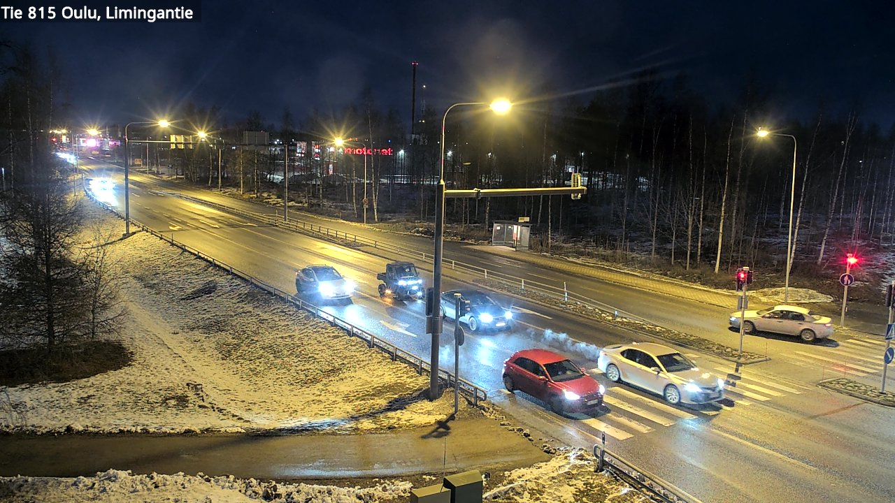 Kelikamerat Kuva Tie 815 Oulu, Limingantie, Oulu, Pohjois-Pohjanmaa
