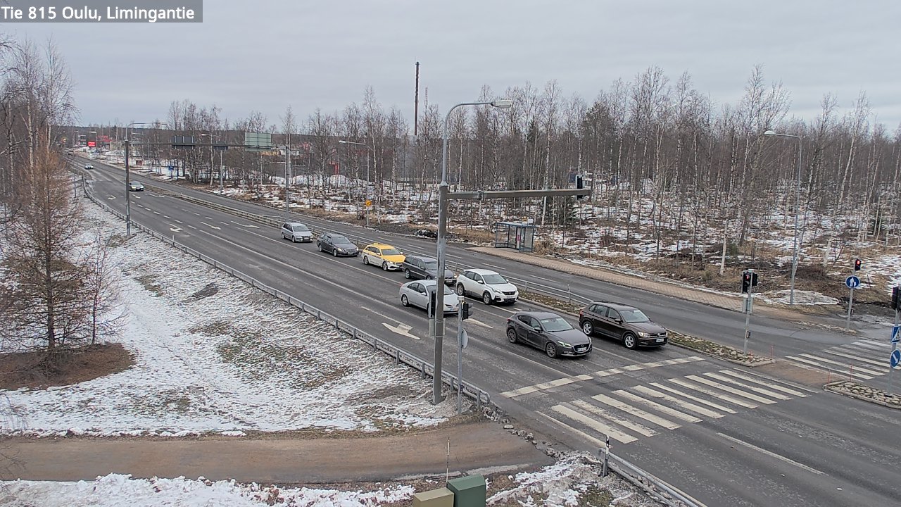 Weather Camera Image Road 815 Oulu, Limingantie, Oulu, Pohjois-Pohjanmaa